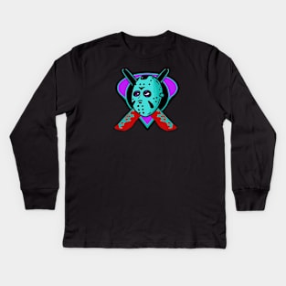 The mighty jasons Kids Long Sleeve T-Shirt